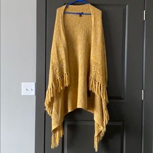 Forever 21 Fringe Cardigan